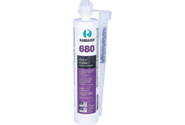Hochleistungs-Verbundmörtel (2K) RAMSAUER Anker Kleber 680, 280ml Kartusche Hochleistungs-Verbundmörtel (2K) RAMSAUER Anker Kleber 680, 280ml Kartusche