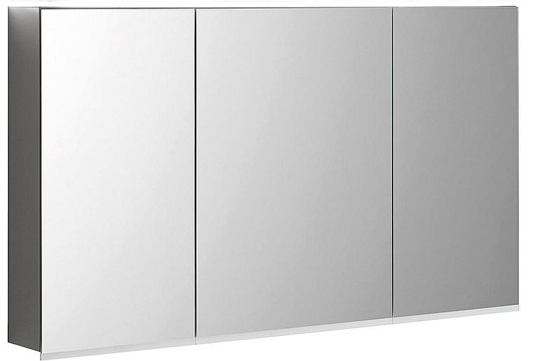 Spiegelschrank Geberit Option Plus mit LED-Beleuchtung, 3 Türen, 1200x700x172mm
