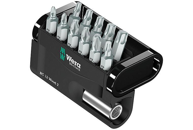 Bitset WERA Bit-Check Wood 2 12-teilig mit Universalhalter Bitset WERA Bit-Check Wood 2 12-teilig mit Universalhalter