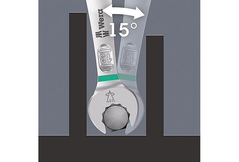 Ringmaulschlüsselsatz WERA®, 22-teilig, SW 8 - 19