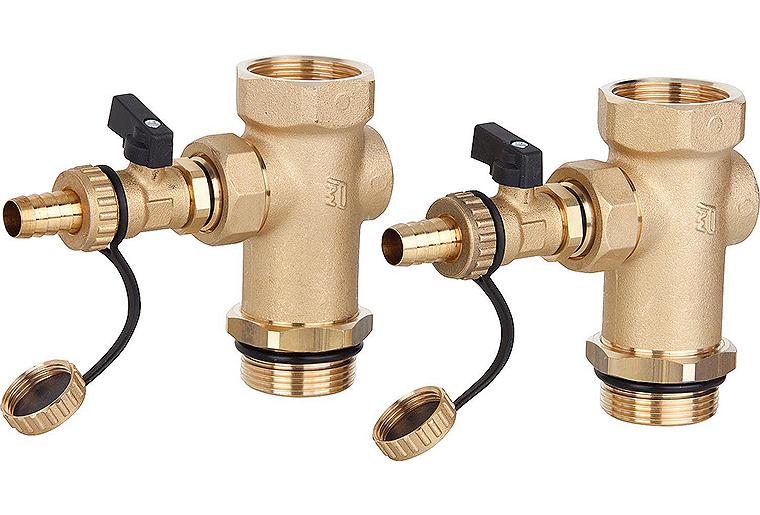 Spül-und Entleerungset DN32 2xKFE