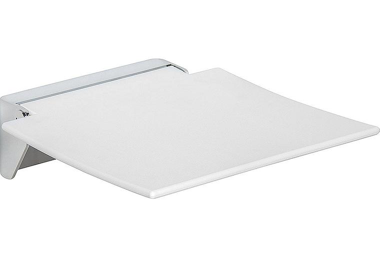 Hewi Klappsitz System 900 BxT: 350x373mm, chrom/weiß