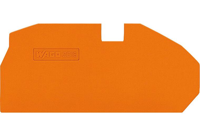 Abschluss- und Zwischenplatte 1 mm dick, orange VPE 25 Stück Abschluss- und Zwischenplatte 1 mm dick, orange VPE 25 Stück