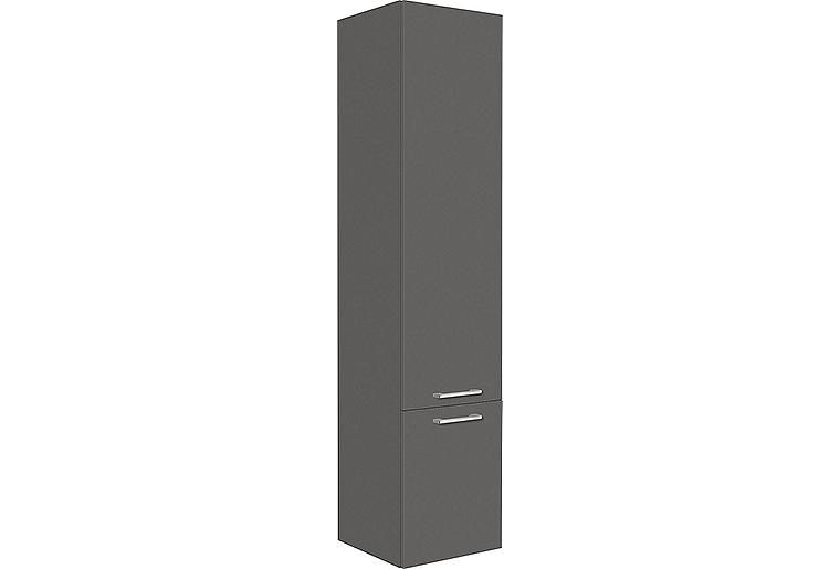 Hochschrank Serie ENI, ELISA 2 Türen graphit Hochglanz Anschlag rechts 350x1585x370 mm Hochschrank Serie ENI, ELISA 2 Türen graphit Hochglanz Anschlag rechts 350x1585x370 mm