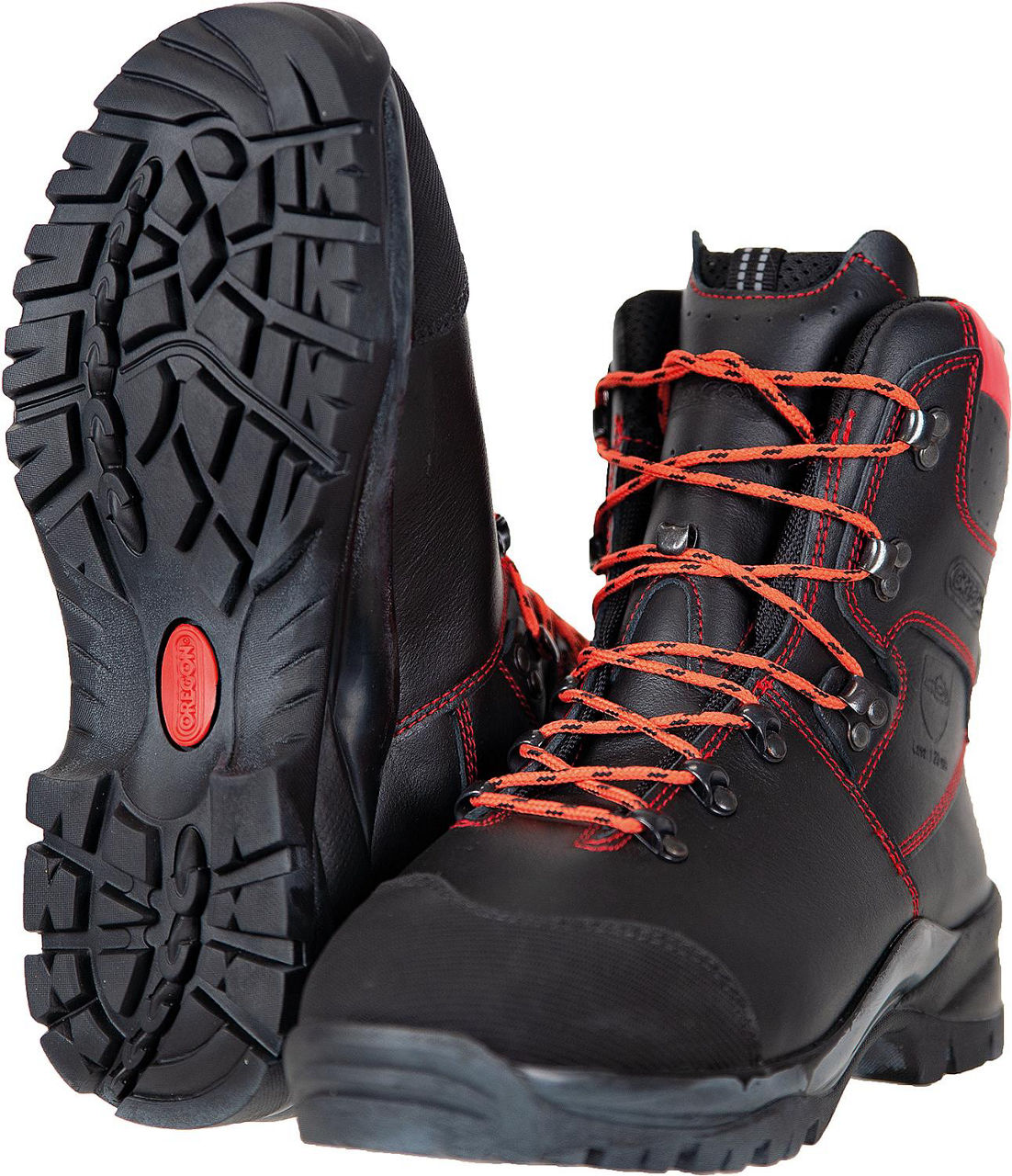 Schnittschutzstiefel OREGON mit Stahlzehenkappe Gr. 45