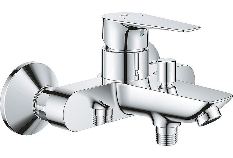 AP-Wannenmischer Grohe BauEdge Ausladung 168 mm chrom AP-Wannenmischer Grohe BauEdge Ausladung 168 mm chrom