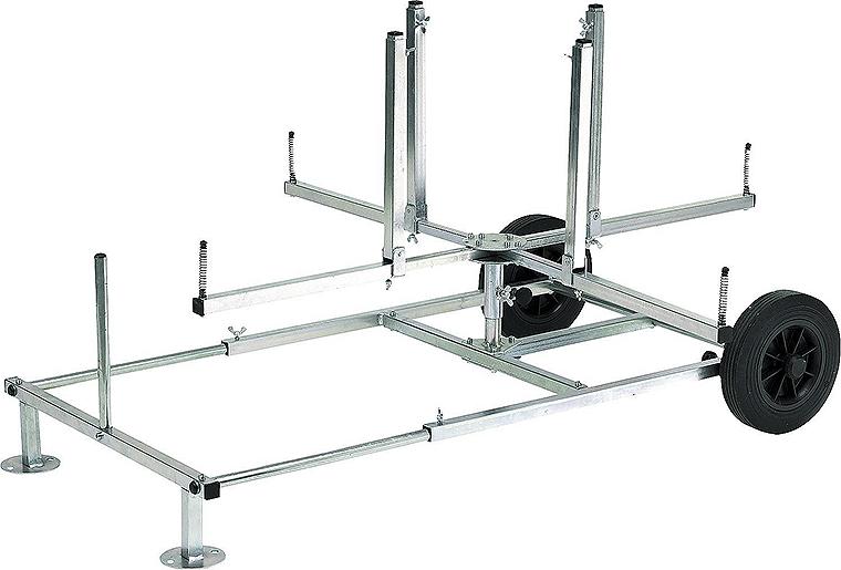 Verlegehaspel 4-Arm, fahrbar, für Rohrmaße:Max H=650xd/i680-a 1300mm,max 100Kg Belastung Verlegehaspel 4-Arm, fahrbar, für Rohrmaße:Max H=650xd/i680-a 1300mm,max 100Kg Belastung
