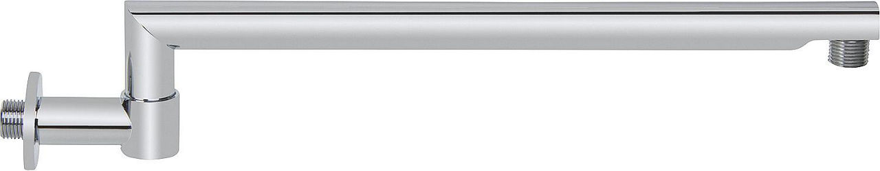 Wand-Anschlussrohr Rondo L=425 mm Messing verchromt 180° schwenkbar