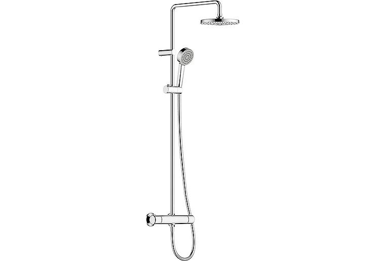 Brause-System Hansabasic mit Thermostat, Kopfbrause 200 mm, chrom