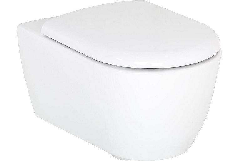 Combi-Pack Evenes Aimera Wand-WC Aimera spülrandlos mit WC Sitz Turvo softclose