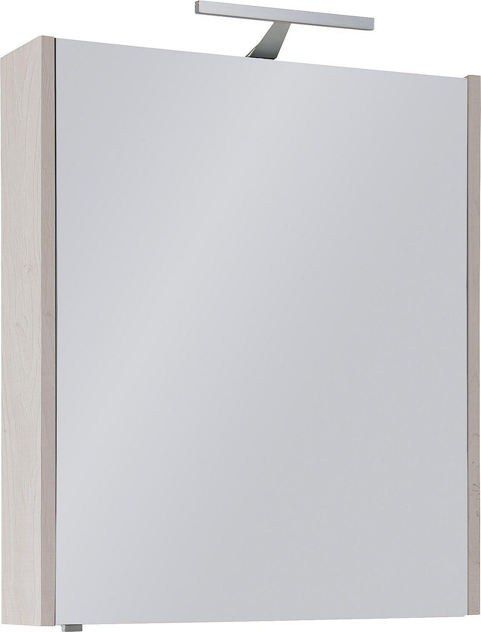 Spiegelschrank mit Beleuchtung Eiche hell Dekor 1 Türe 600x750x188mm Spiegelschrank mit Beleuchtung Eiche hell Dekor 1 Türe 600x750x188mm