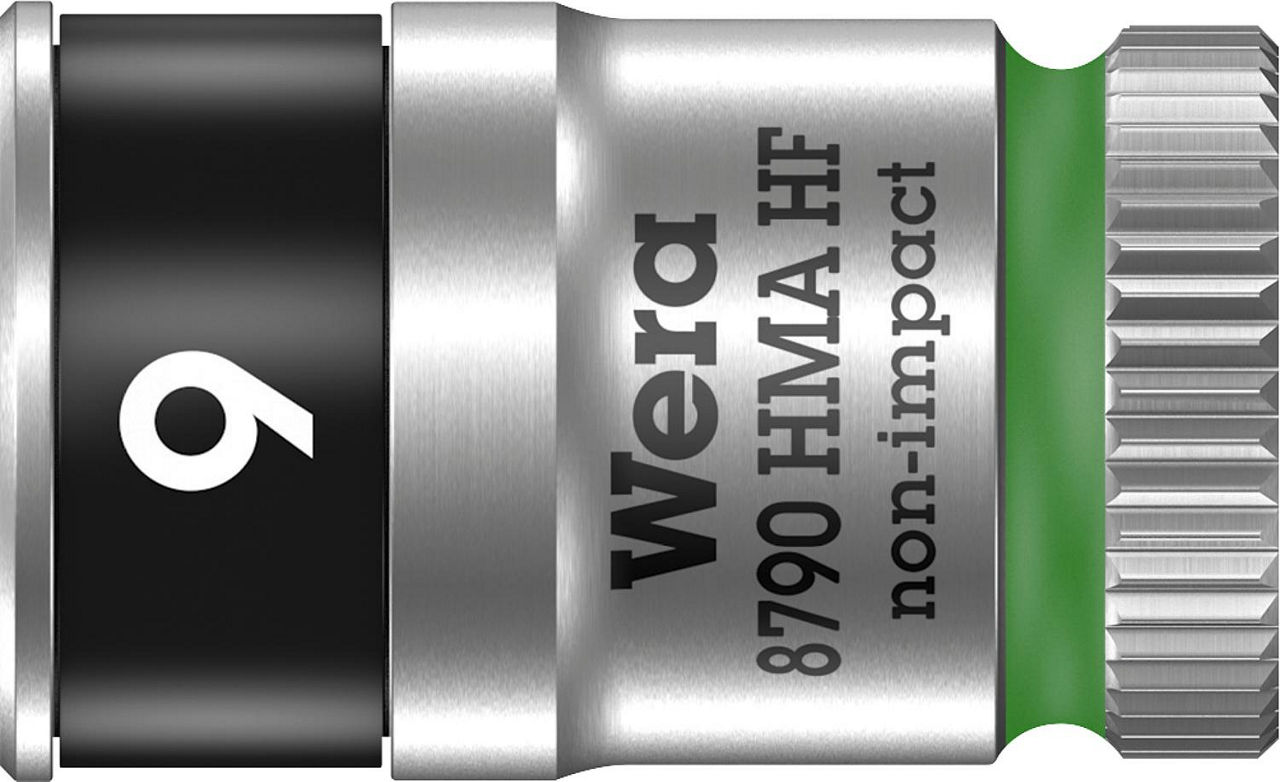 Außensechskant-Steckschlüsseleinsatz Wera 8790 HMA HF mit 1/4"-Antrieb, metrisch, kurz, mit Haltefunktion, SW 9,0 x 23 mm Außensechskant-Steckschlüsseleinsatz Wera 8790 HMA HF mit 1/4"-Antrieb, metrisch, kurz, mit Haltefunktion, SW 9,0 x 23 mm