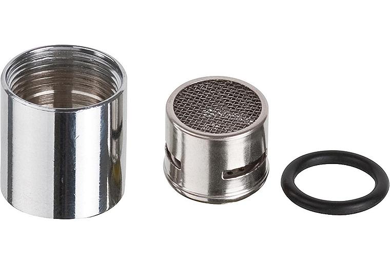 Design-Strahlregler mit Sondergewinde - M16 x 1 IG, Ø 17,6 mm Design-Strahlregler mit Sondergewinde - M16 x 1 IG, Ø 17,6 mm
