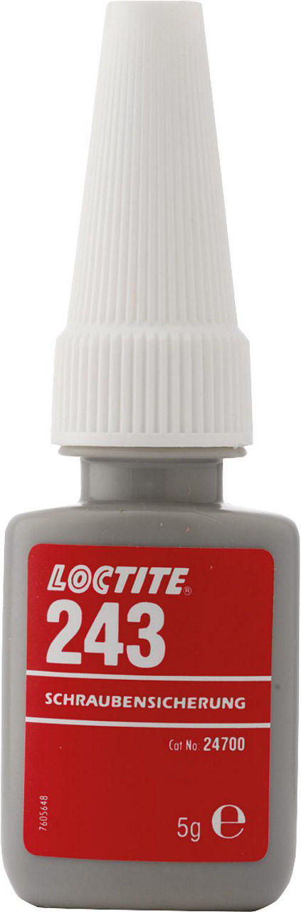 Schraubensicherung mittelfest (NSF) LOCTITE 243, 5ml Dosierflasche