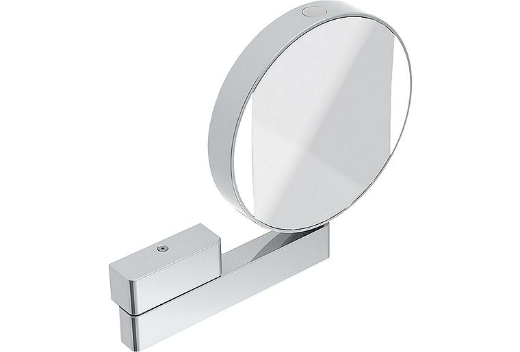 LED-Wandkosmetikspiegel emco prime, 3-/7-fach Vergrößerung D: 202mm, 1-armig