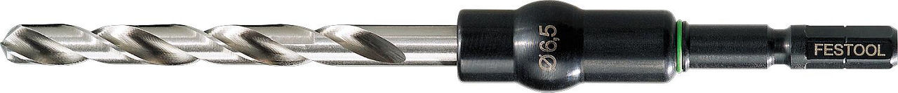 Spiralbohrer Festool HSS Ø 10,0 mm, Länge 75 mm, mit CENTROTEC-HSS-Borhalter Spiralbohrer Festool HSS Ø 10,0 mm, Länge 75 mm, mit CENTROTEC-HSS-Borhalter