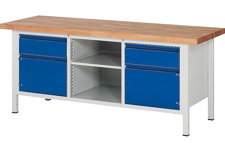 Werkbank RAU 8561 Serie Basic-8 2000 x 840 x 700 mm Werkbank RAU 8561 Serie Basic-8 2000 x 840 x 700 mm
