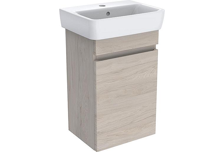 WTU+Keramik-WT Geberit Renova Plan 500x615x380 mm Nussbaum hickory hell WTU+Keramik-WT Geberit Renova Plan 500x615x380 mm Nussbaum hickory hell