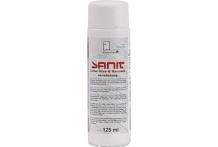 SANIT Lotus Glas- und Keramikveredelung, 125ml Flasche SANIT Lotus Glas- und Keramikveredelung, 125ml Flasche