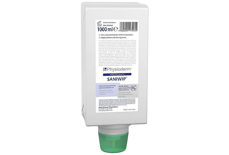 Handschutzcreme Physioderm Saniwip 1l Varioflasche