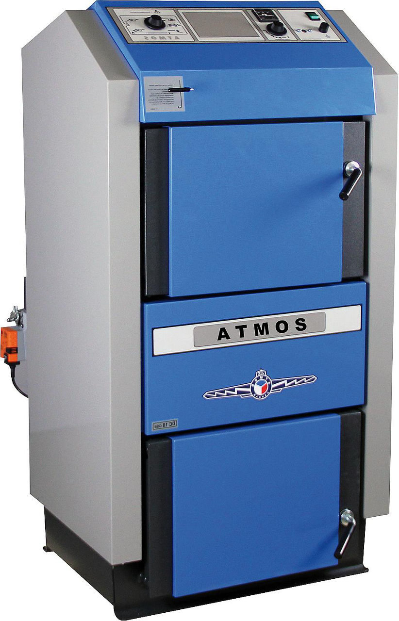 Holzvergaserkessel Atmos DC25 GSE Lange Brennkammer (530mm)
