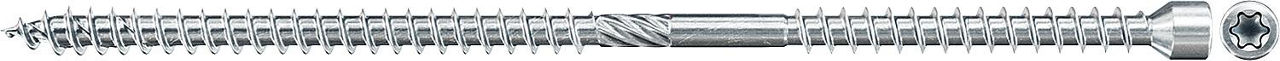 Doppelgewindeschraube Power-Full-Iso FIF 8,0x397 blvz TX, VPE 50 Doppelgewindeschraube Power-Full-Iso FIF 8,0x397 blvz TX, VPE 50