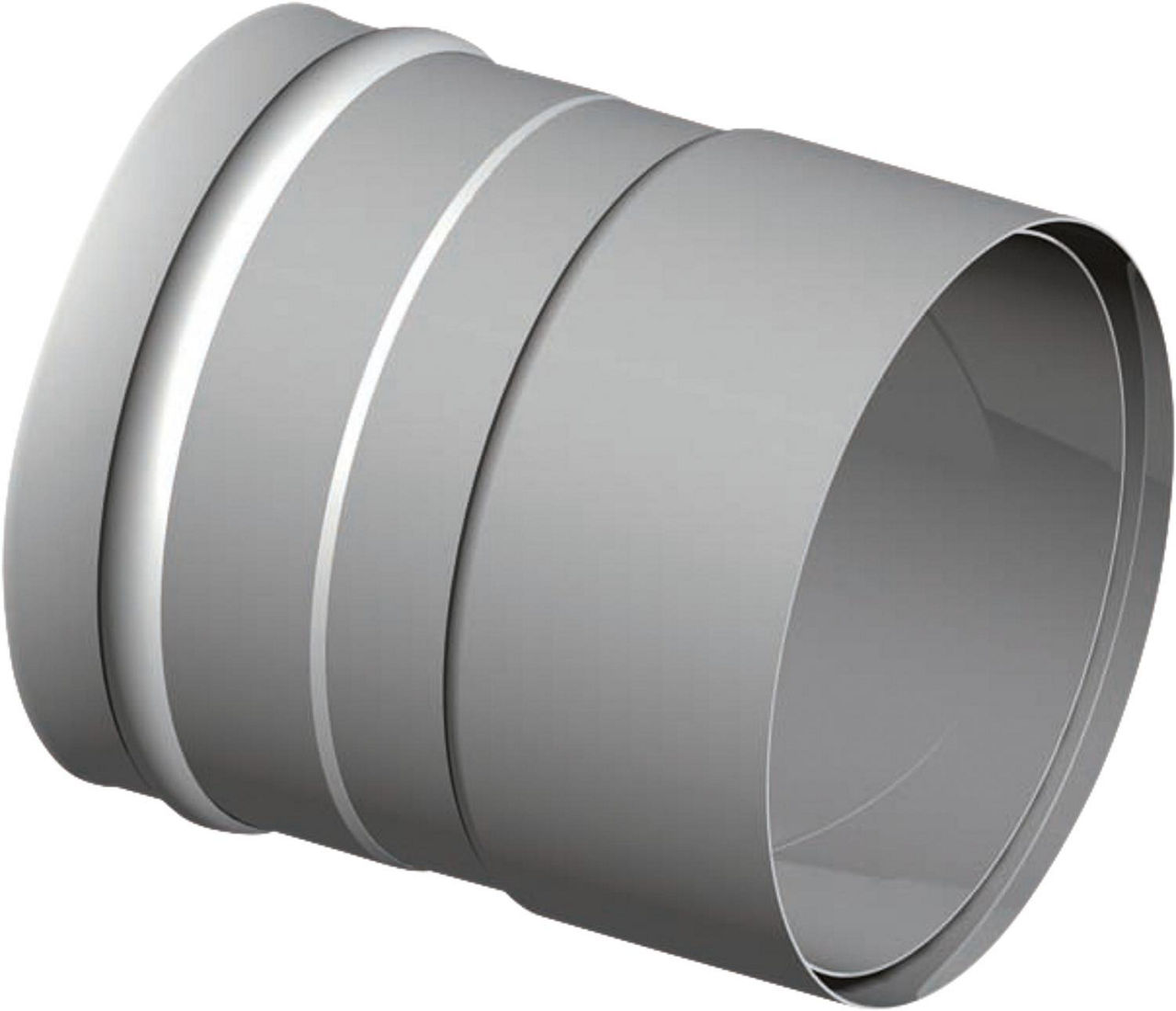 Doppeltes Wandfutter Rauchrohr D 130 max. Wanddicke 2,0 mm Doppeltes Wandfutter Rauchrohr D 130 max. Wanddicke 2,0 mm