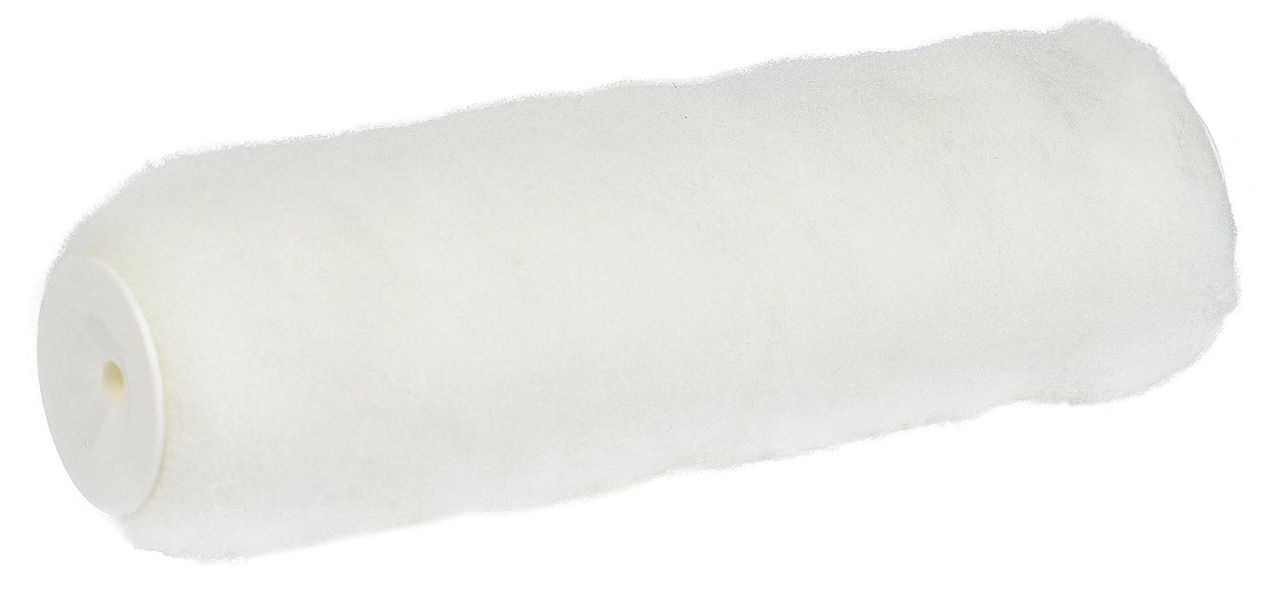 Vestan-Walze 8mm/25cm Polyester, weiss Vestan-Walze 8mm/25cm Polyester, weiss