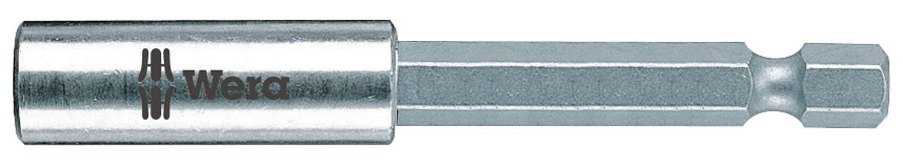 Bithalter WERA mit Edelstahlhülse und 6-Kant-Aufnahme Länge 100mm