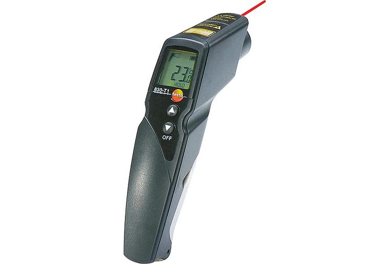 Infrarot-Thermometer Testo 830-T1 1-Punkt Laser- Messfleckmarkierung Infrarot-Thermometer Testo 830-T1 1-Punkt Laser- Messfleckmarkierung
