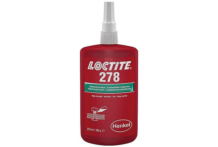 Schraubensicherung hochfest / vibrationsbeständig LOCTITE 278 grün, 50ml Dosierflasche
