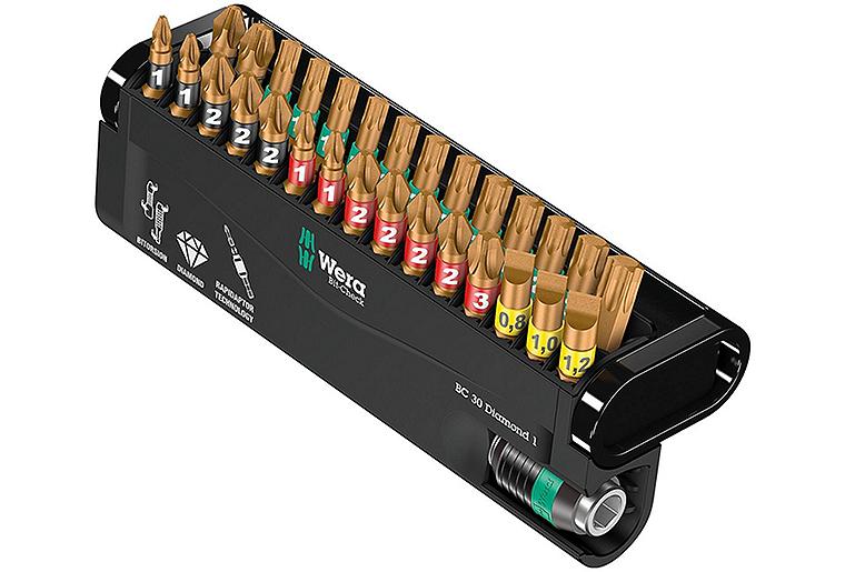 Bitset WERA Bit-Check Diamond 1 30-teilig mit Bithalter, Diamantbeschichtet Bitset WERA Bit-Check Diamond 1 30-teilig mit Bithalter, Diamantbeschichtet