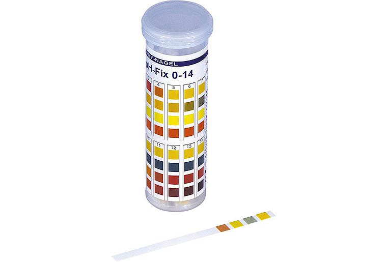 pH-Teststäbchen pH-Fix pH 0 - 14 PT Packung a 100 Stäbchen 6 x 85mm