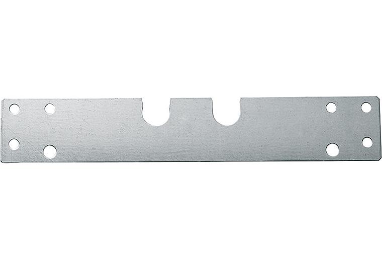 Wandschiene Metall Für Rohtabstand 50 mm Wandschiene Metall Für Rohtabstand 50 mm