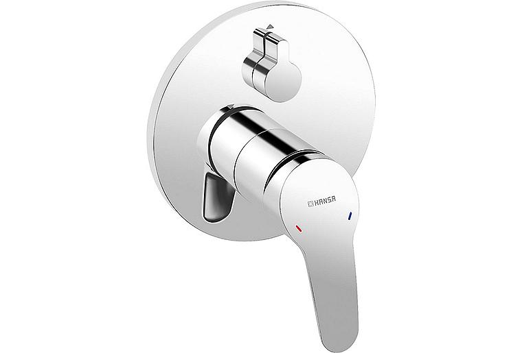 UP-Wannenmischer Hansa Hansamix Rosette Ø 170 mm chrom