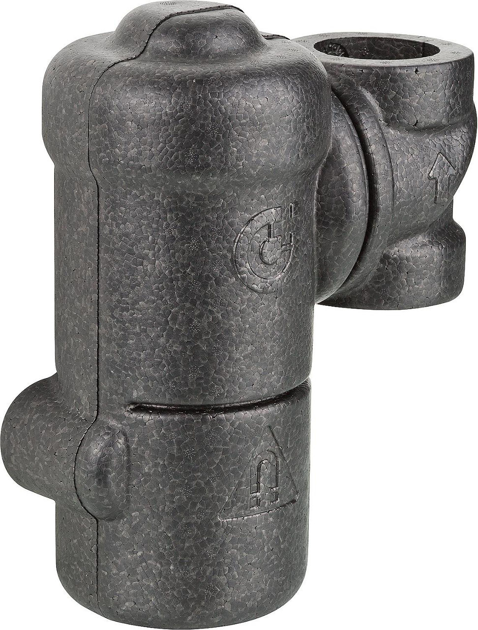 Isolierung zu Schlammabscheider DIRTMAG DN20 (3/4") bis DN 32 (1 1/4") mit Kugelhahn