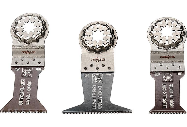 Tauchsägeblätter-Set FEIN 3-teilig E-Cut Combo Starlock Holz und Metall Tauchsägeblätter-Set FEIN 3-teilig E-Cut Combo Starlock Holz und Metall