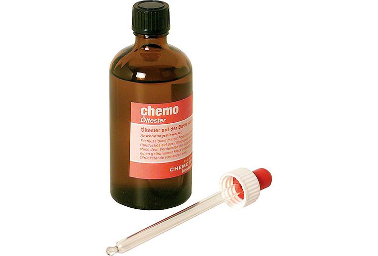 Öltester 1 Flasche 100 ml. mit Pipette Öltester 1 Flasche 100 ml. mit Pipette