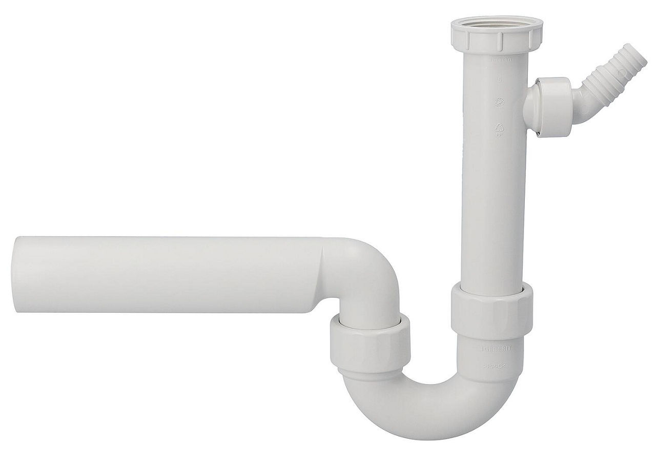 Spülensiphon Geberit 1 1/2" DN50 inkl. Schlauchtülle Ø 19-23 mm Spülensiphon Geberit 1 1/2" DN50 inkl. Schlauchtülle Ø 19-23 mm