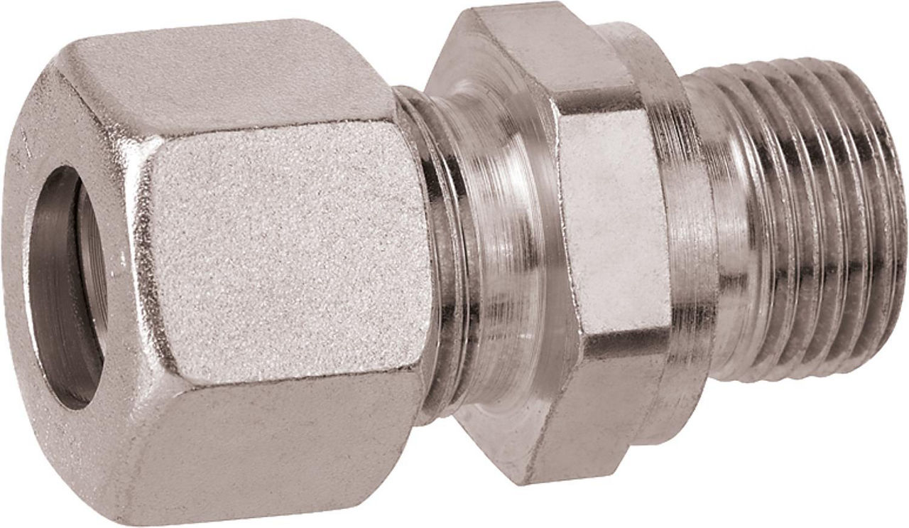 Schneidring - Verschraubung GEV 15 mm x G 1/2" zyl.