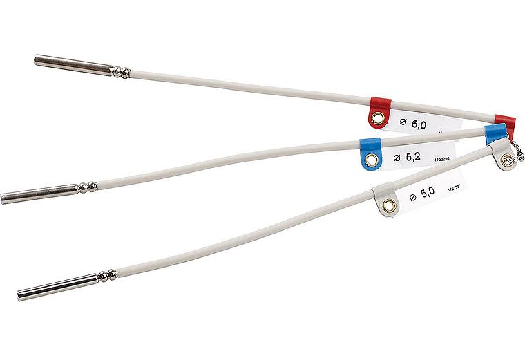 Tauchhülsen Identifikations Set mit verschiedenen, Tauch- fühlerstärken: 5,0/5,2/6,0mm Tauchhülsen Identifikations Set mit verschiedenen, Tauch- fühlerstärken: 5,0/5,2/6,0mm