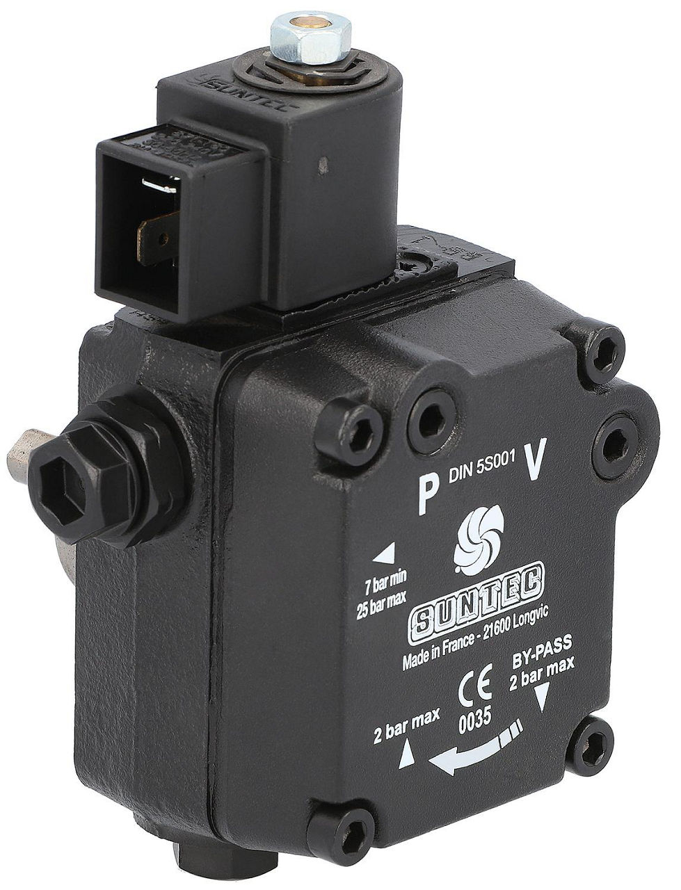 Suntec - Ölbrennerpumpe AS 47 D 1557 6P 0500 Nachf. für AS 47 D 7557