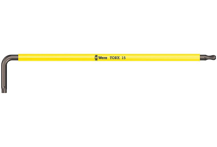 Winkelschlüssel WERA BlackLaser TORX® T25, lang
