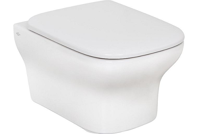Combi-Pack Algama Wand-Tiefspül WC Spülrandlos und WC-Sitz Algama softclose