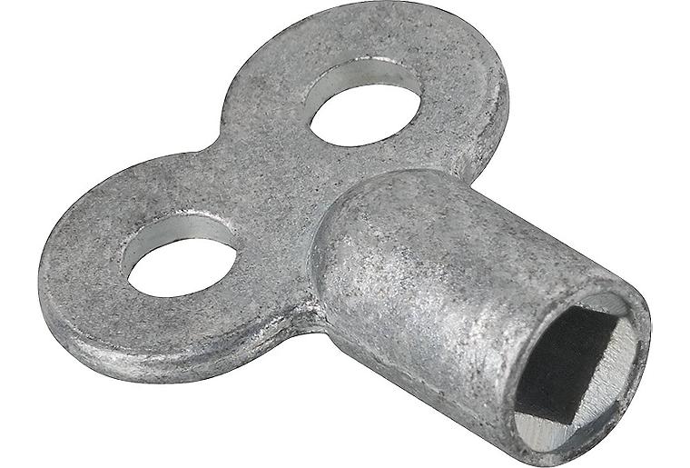 Entlüftungsschlüssel aus Metall, Vierkant 5mm VPE = 100 Stück Entlüftungsschlüssel aus Metall, Vierkant 5mm VPE = 100 Stück