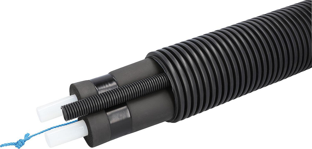 Wärmepumpenanschlussleitung Aeroline PEX TERRA PE WP, NW 32 x 2,9, Länge 5m