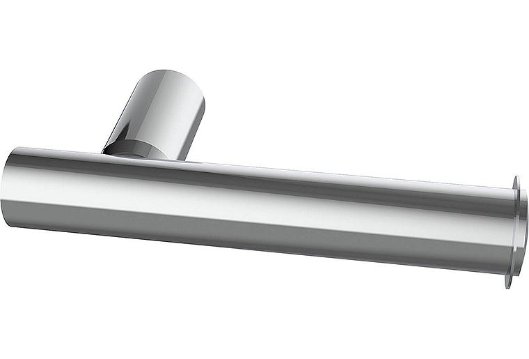 Papierrollenhalter Elida Edelstahl verchromt, BxHxT:32x190x87mm