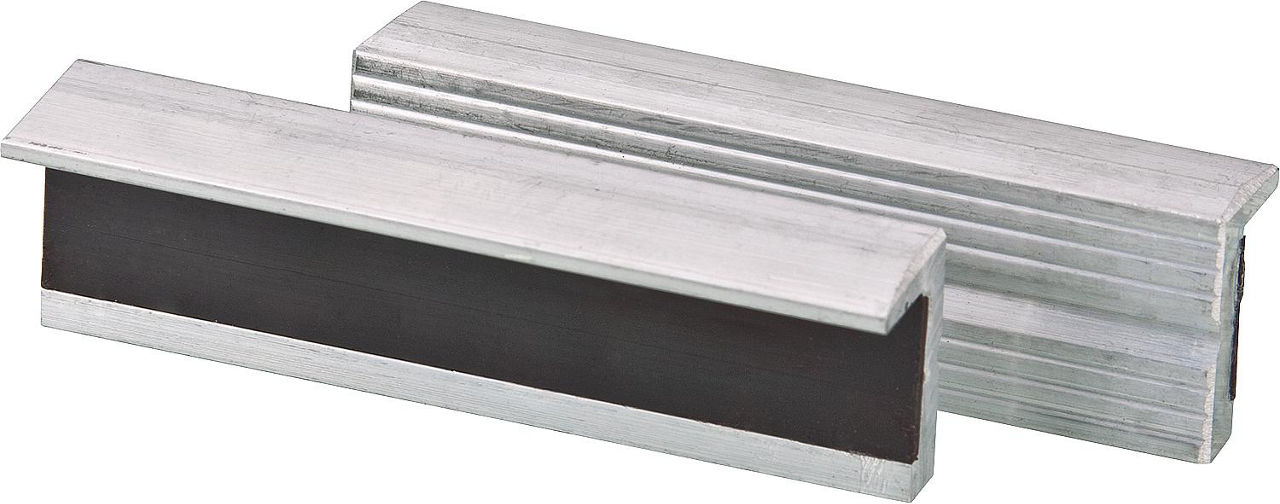 Alu-Magnet-Schraubstockbacken Backenbreite 150 mm 1 Paar Alu-Magnet-Schraubstockbacken Backenbreite 150 mm 1 Paar