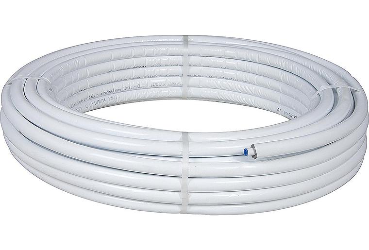 Mehrschichtverbundrohr 20 x 2 mm, Rolle a 50 Meter, Isolierung 10 mm, grau