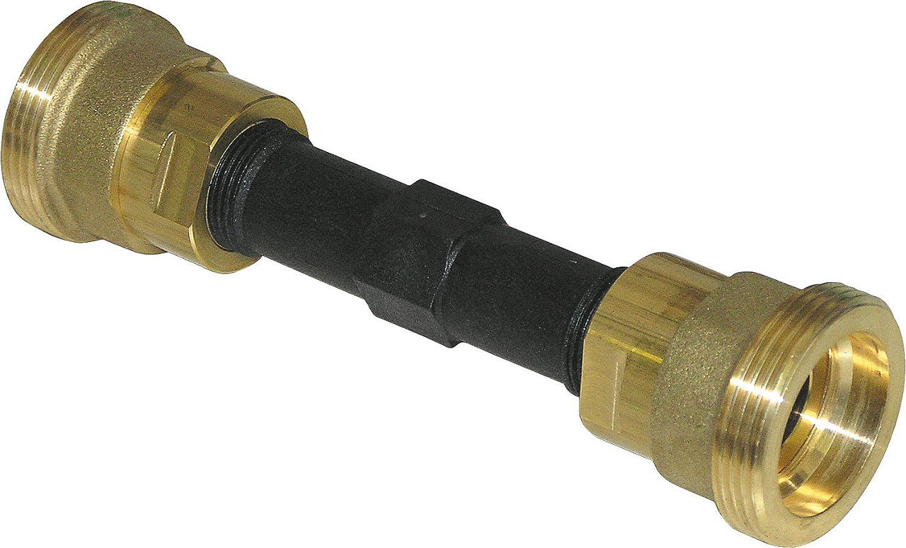 WMZ Einbaustrecke Easyflow Länge 180mm für WMZ DN20 130mm, 1" AG WMZ Einbaustrecke Easyflow Länge 180mm für WMZ DN20 130mm, 1" AG